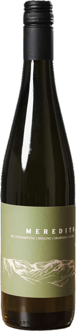 Meredith Wines Big Fundamental Riesling 2025 bottle — Grampians